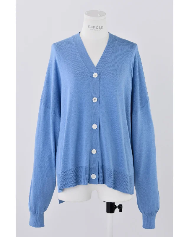 シルクコットン ボックスVカーデ Edgy Women's Punk Edgy Women's Punk