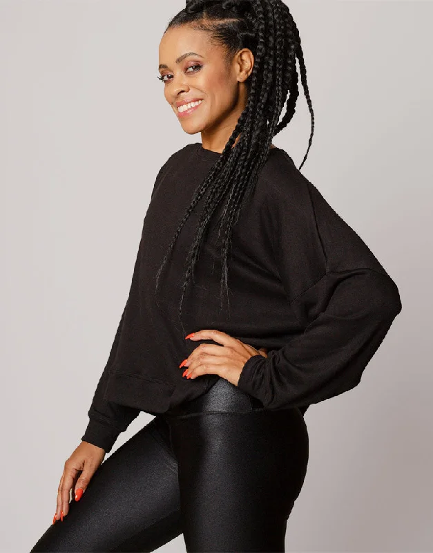 Weekend Pullover Classic Black performance performance