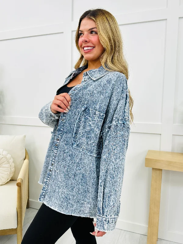 Only If You Dare Shacket Confident Women's Power Confident Women's Power
