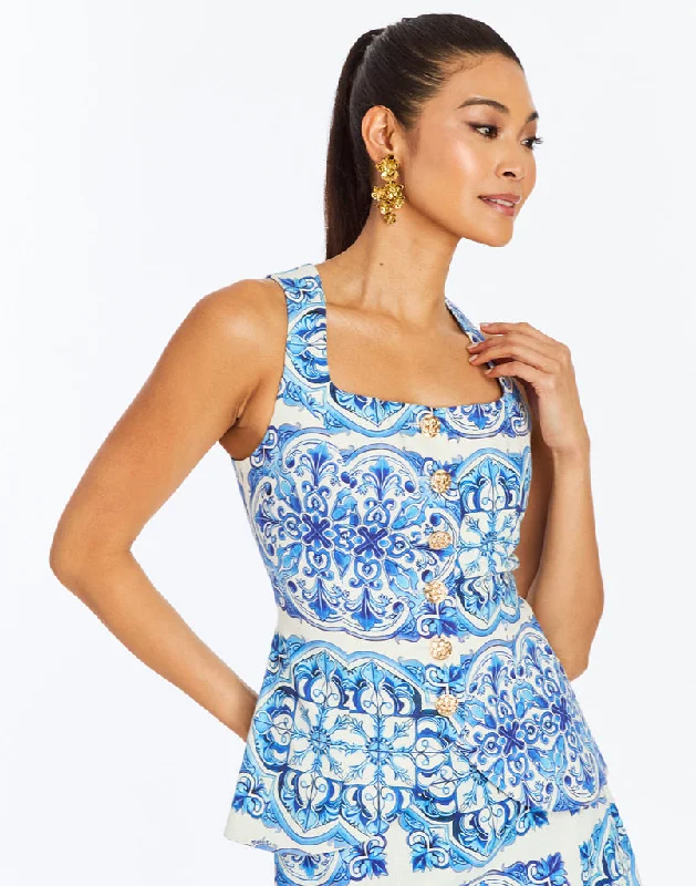 Elena Tailored Top Laid - back Women's Vibe