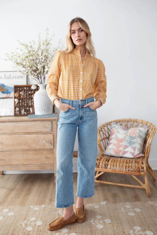 Charlie Shirt - Marigold Thistle Hip Women's Urban Hip Women's Urban