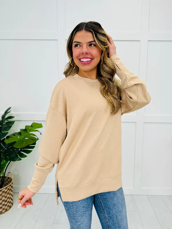 REG/CURVY Natural Glow Sweatshirt Vintage Women's 1970S 