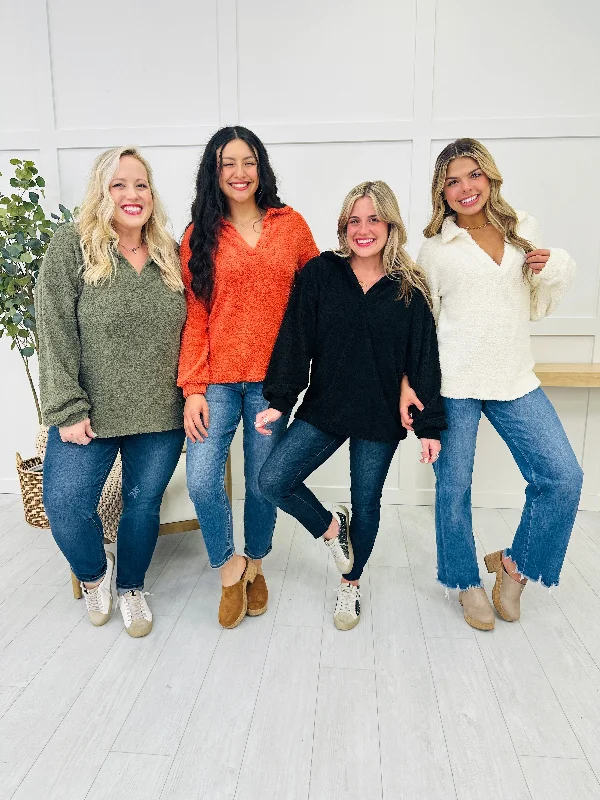REG/CURVY In My Fuzzy Feelings Sweater- Multiple Colors! Dynamic Women's High - energy