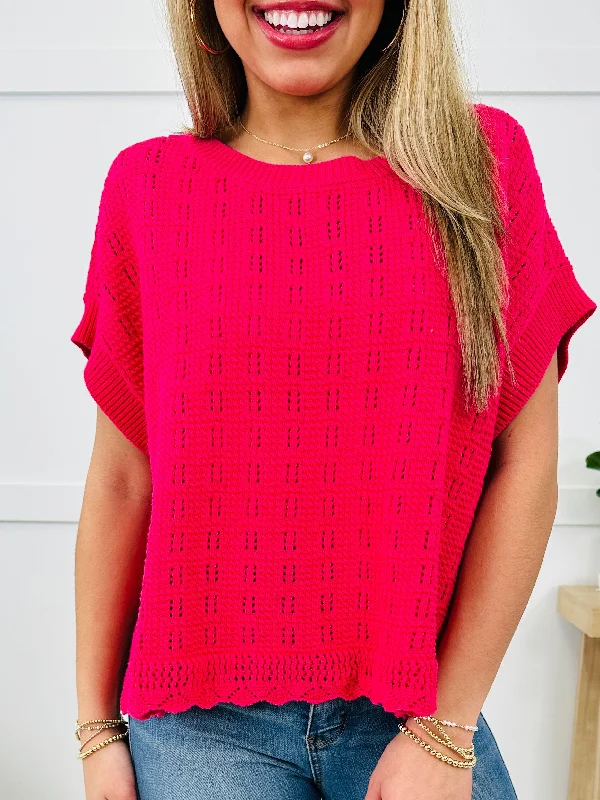 REG/CURVY Catching Glances Tops Trendy Women's Oversized