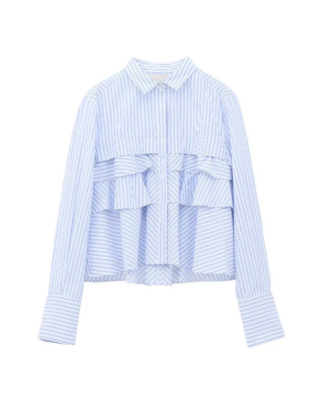 layered raffle blouse Tough Women's Military - inspired Tough Women's Military - inspired