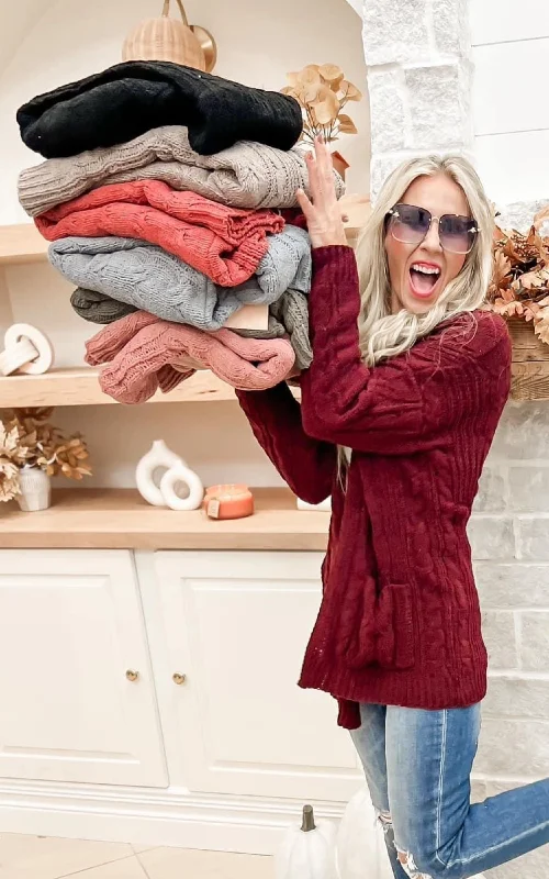 Chenille Cable Knit Oversized Open Front Cardigan Casual Women's Japanese Casual Women's Japanese Chenille Cable Knit Oversized Open Front Cardigan Casual Women's Japanese Casual Women's Japanese