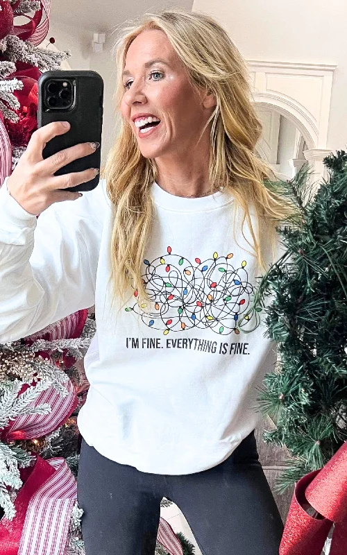 It's Fine Everything is Fine Sweatshirt** Earthy Women's Hemp - based Earthy Women's Hemp - based It's Fine Everything is Fine Sweatshirt** Earthy Women's Hemp - based Earthy Women's Hemp - based