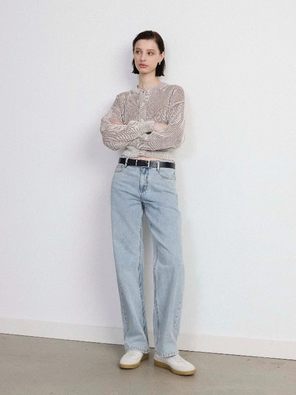 The Bubble Sleeve Cardigan - Cream Business
