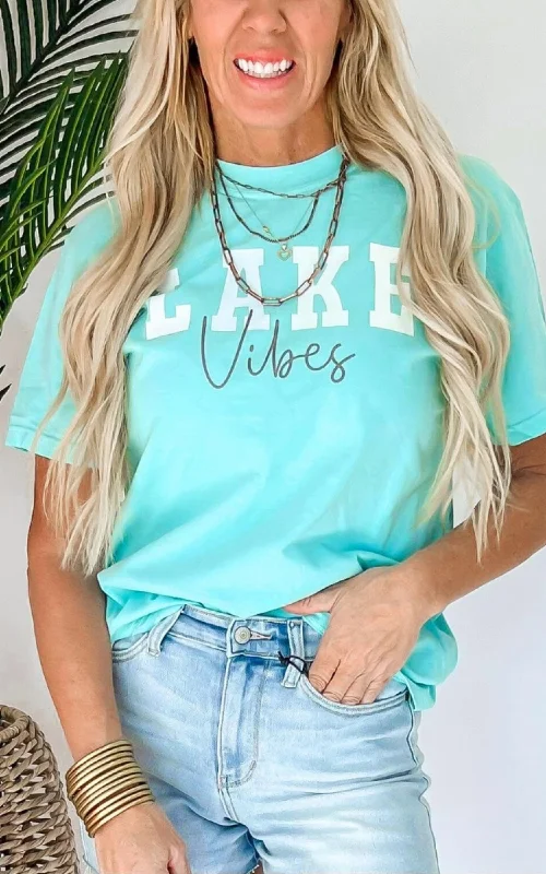 Mint Lake Vibes Garment Dyed Graphic T-shirt* Street Street