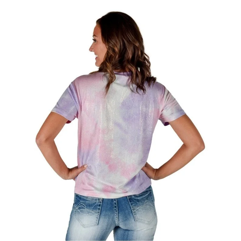 Cowgirl Tuff Western Shirt Womens S/S V Neck Sparkly Pink 100796 Cozy Women's Sherpa - lined Cowgirl Tuff Western Shirt Womens S/S V Neck Sparkly Pink 100796 Cozy Women's Sherpa - lined