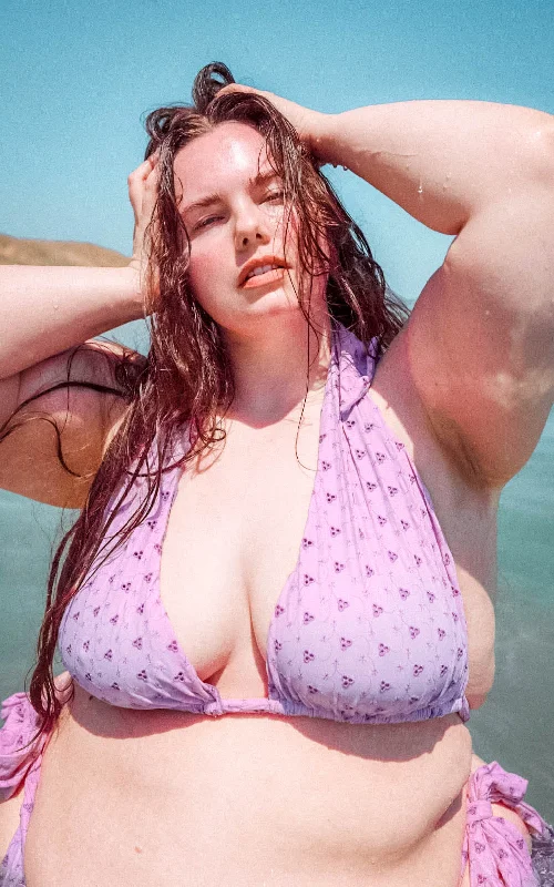 Haze Bikini Top in Lavender Modern Women's  Modern Women's 