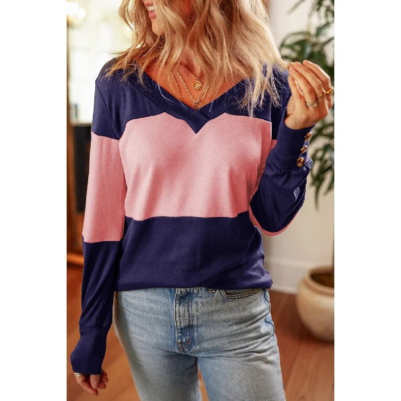 Lucy Stripe Long Sleeve Top Adventure