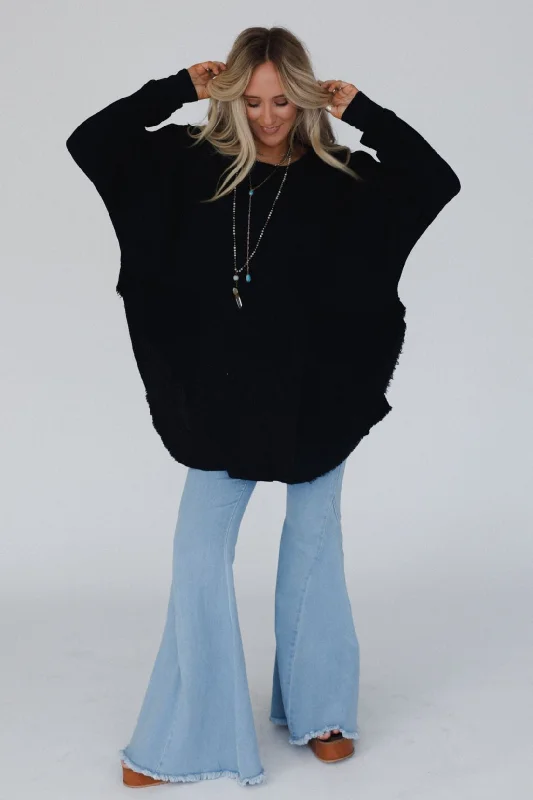 The Nest Nothing Better Contrast Top - Black Disco Disco