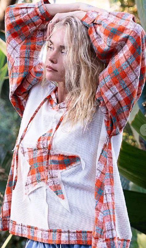 PREORDER! Rustic Starburst Hoodie Vintage Women's 1970S 